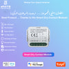 White369 DIY Smart Dry Contact, Support Tuya & Smart Life App and Alexa used as relays for Doors Gerage Motor, WiFi
